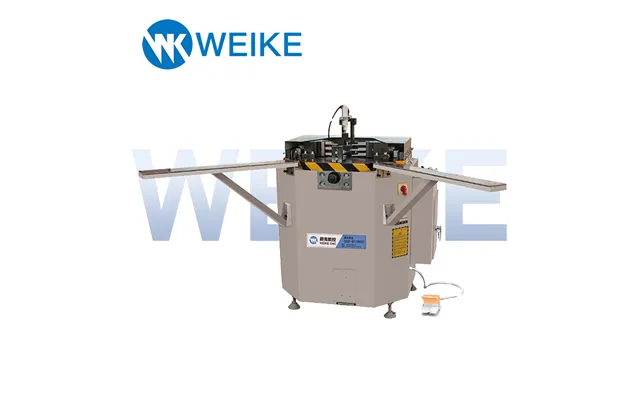 Weike Cnc Aluminum Doors Production Line Hydraulic Single Head Corner Crimping Machine Aluminum Window Fabricate Machine