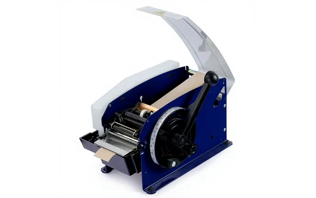 Wet Water Activated Kraft Paper Semi Automatic Tape Cutting Machine Heat Tape Dispenser