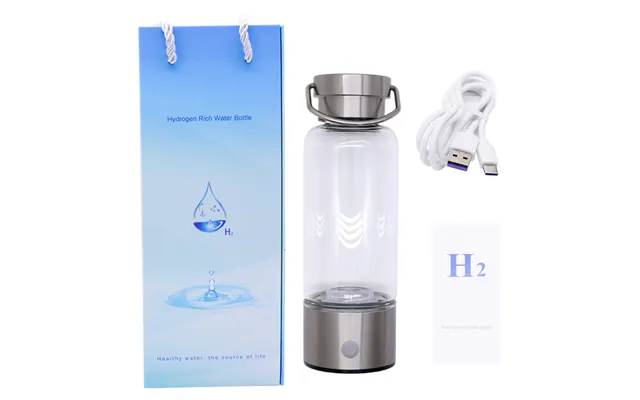 Wholesale 2024 Manufacturer New Design Alkaline Ionizer H2 Pem Spe 420 Ml Portable Hydrogen Water Bottle Generator