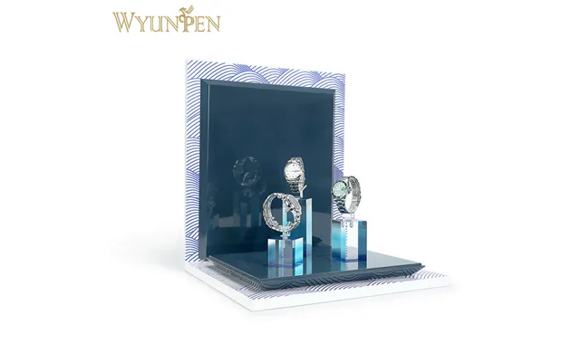 Wholesale Acrylic Watch Display Set Multicolor Watch Display Stand Luxury Watch Display Show Set For Shopwindow