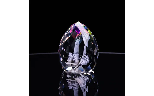 Wholesale Personalized Decorative Religious Tourism Gifts Glass Crystal Wedding Souvenir Gifts