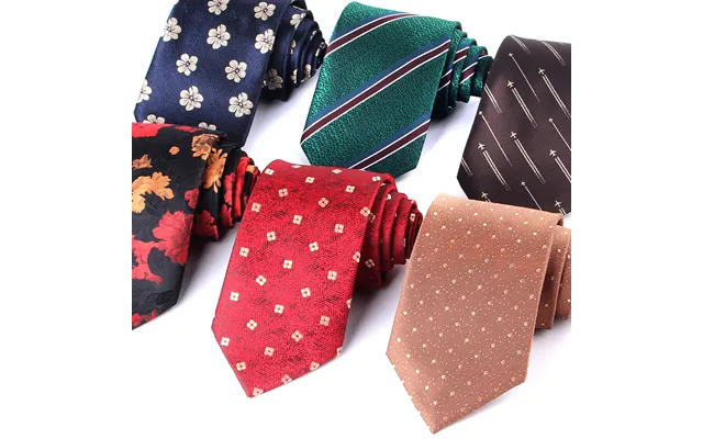 Wholesale Polyester Mens Ties Custom Striped Necktie For Man Classic Floral Tie Suits For Party Wedding Cravat Male Acce