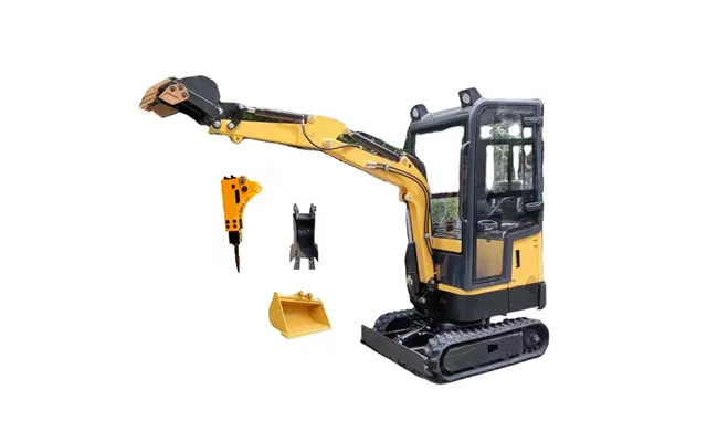 Wholesaler Mini Excavator 1t Crawler Small Excavator With Enclosed Cabin Ac Cab For Sale