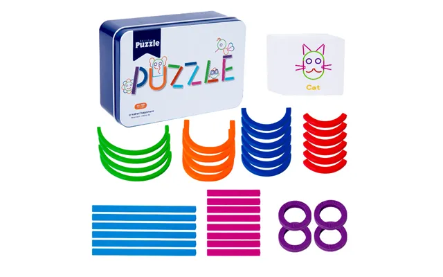 Wooden Creative Geometric Jigsaw Puzzle Game Kindergarten 3-6 Years Old Early Education Enlightenment Toy For Children
