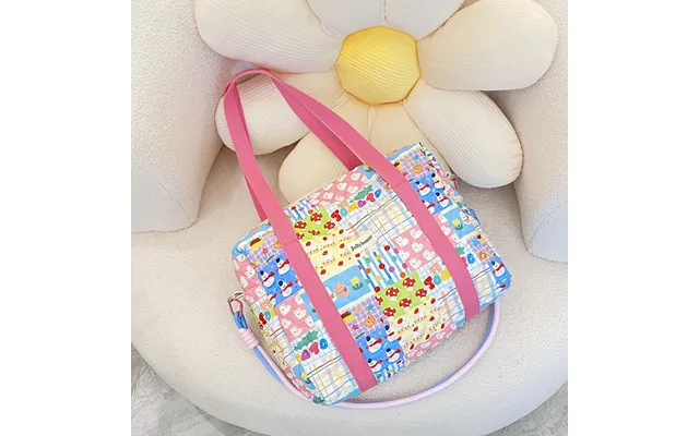 Yimyik Korean Hot Sale Women Female Handbag Fresh Eco Large Capacity Storage Bag Colorful Cute Elegant Portable Mommy Ba