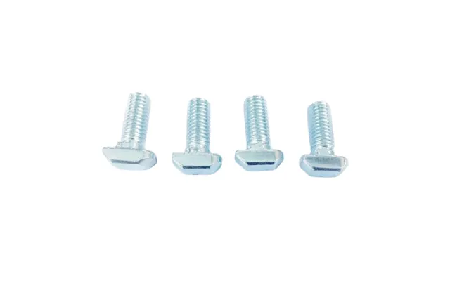 Zinc Plated T Shape Head Screw M8 X20 25 30 T Sliding Handle Boltt Slot Boltt-head Bolts For Slot 10 8 Extrusion Profile