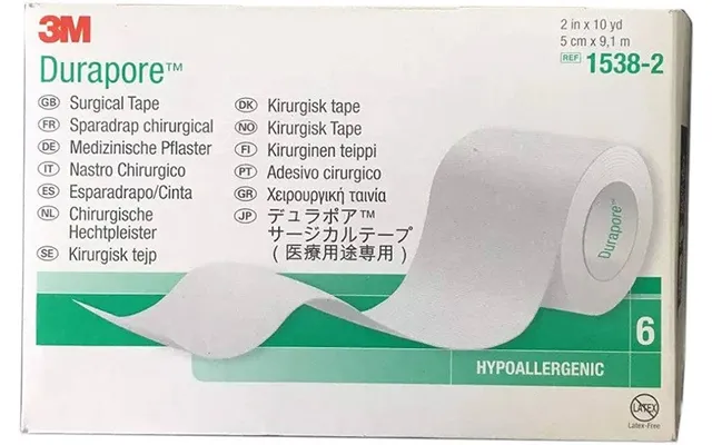3m Durapore Silk-like Cloth Surgical Tape - 2 X 10 Yds