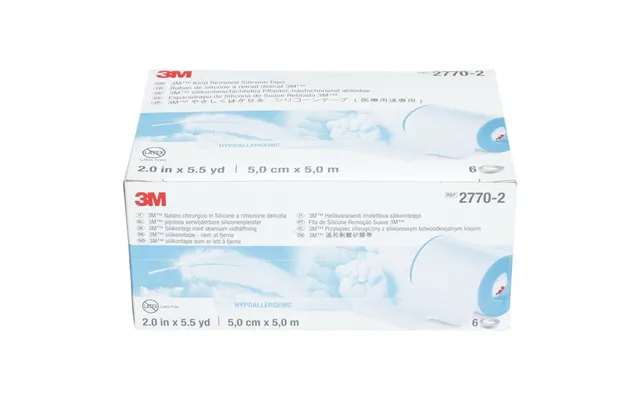 3m Kind Removal Silicone Tape 2 X 5.5 Yds.