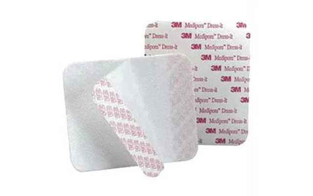 3m Medipore Hypoallergenic Soft Cloth Pre-cut Dressing Cover Or Retainer - White