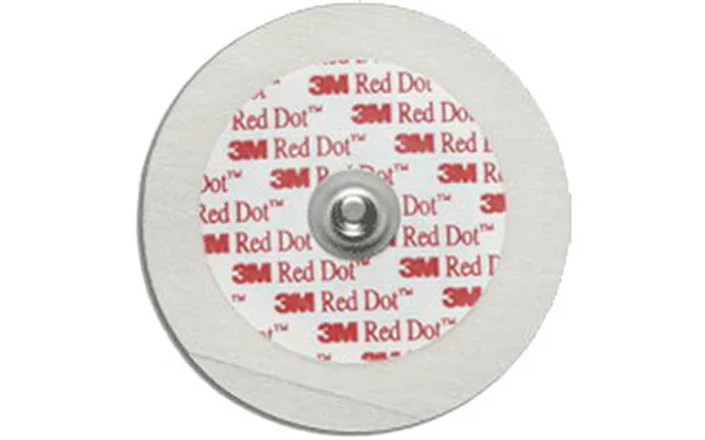 3m Red Dot Pediatric Monitoring Electrodes With Micropore Tape Backing 4-2 5cm D - Flexible