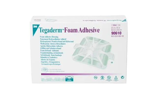 3m Tegaderm High Performance Adhesive Foam Dressing 3-1 2 X 3-1 2