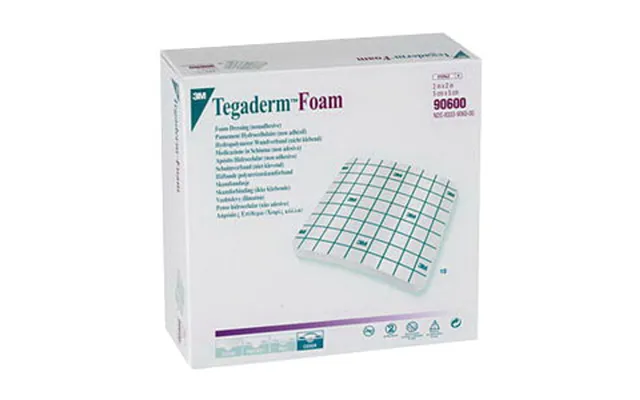 3m Tegaderm Non Adhesive Foam Dressing 2 X 2