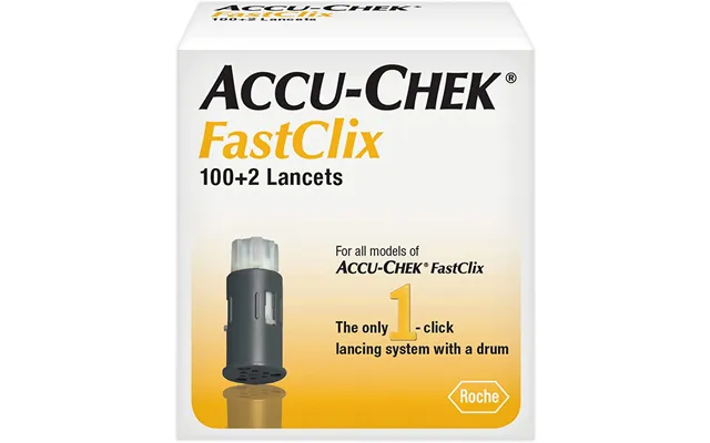 Accu-chek Fast Clix Lancet 102 Retail