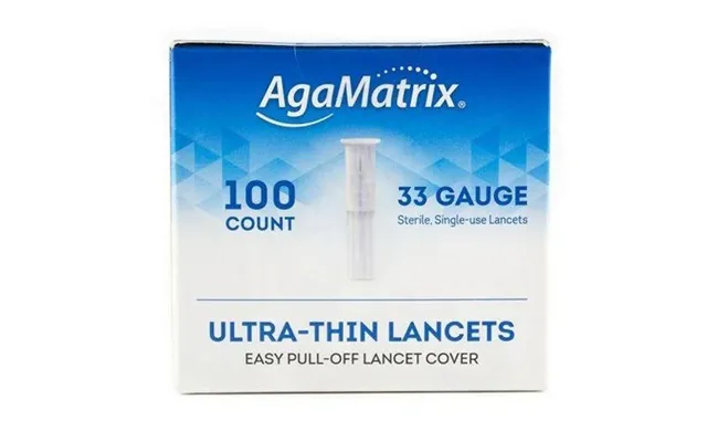 Agamatrix Wavesense Itest Ultra-thin Lancet 33g - Sterile