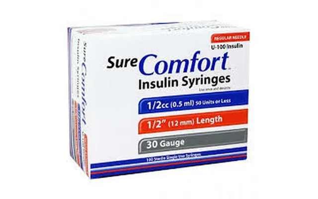 Allison Medical Syringe 30g 1 2cc 1 2 100 Box 22-6205