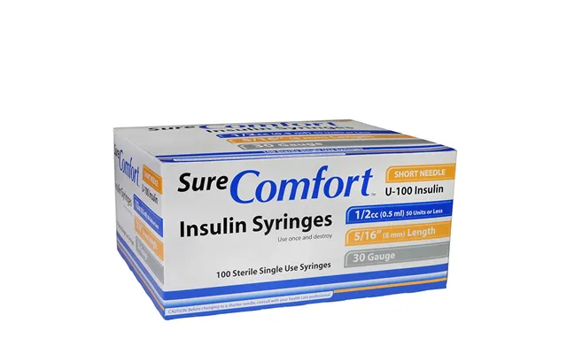 Allison Medical Syringe 30g 1 2cc 5 16 100 Box