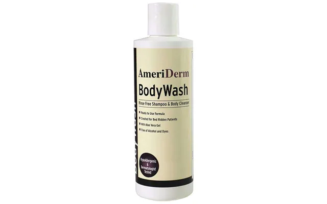 Ameriderm Bodywash Rinse-free Shampoo And Body Cleanser - Hypoallergenic