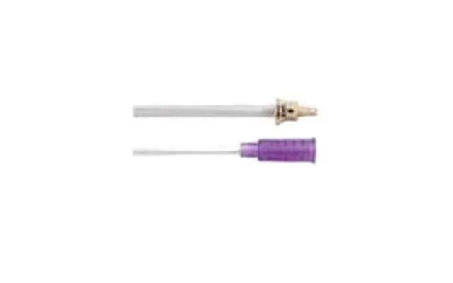Amt Mini Onebolus Feeding Set 24 L - Straight Connector With Bolus Purple Adapter