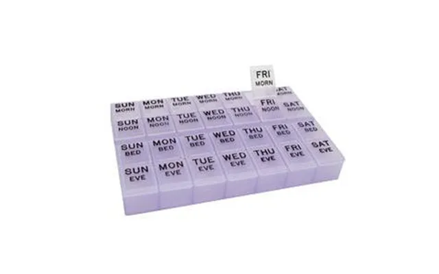 Apex Mediplannerdeluxe Ii 7-day Pill Organizer Tray - Standard