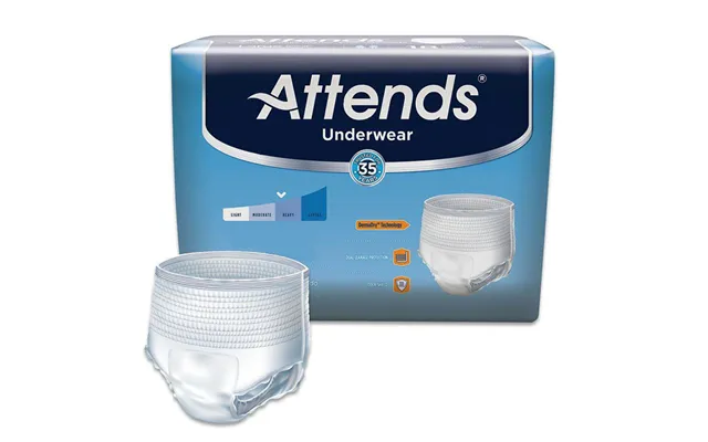 Attends Adult Extra Absorbency Protective Underwear Large 44 - 58