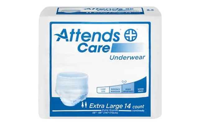 Attends Care Underwear, Moderate-heavy Absorbency, Extra Large, 58 - 68