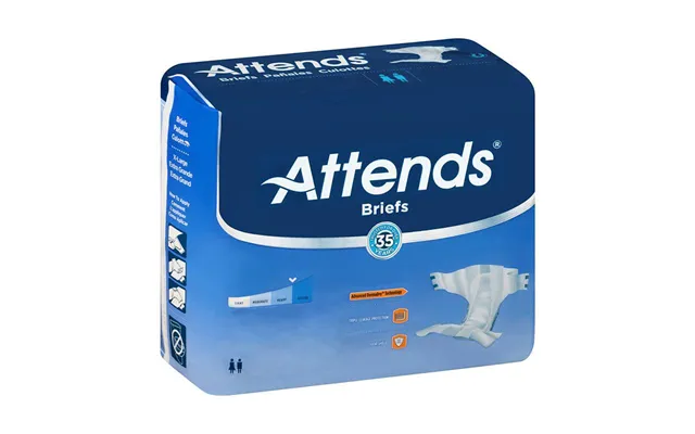 Attends Dermadry Advance Briefs X-large 58 - 63