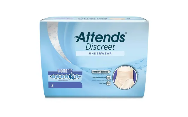 Attends Discreet Underwear - Women's X-large Size 22-24