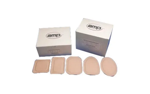 Austin Medical Ampatch Stoma Cap 7 8 Round Center Hole With Clear Film Backing - 2-5 8