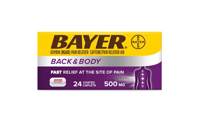 Bayer Aspirin Back & Body Extra Strength 24ct
