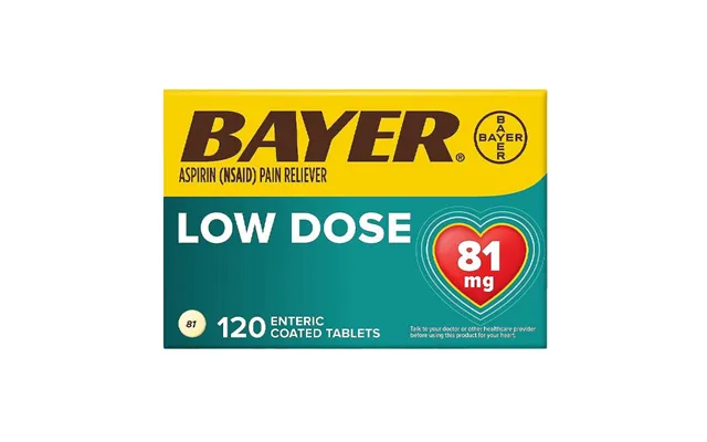 Bayer Low Strength Tablets 81mg 120ct