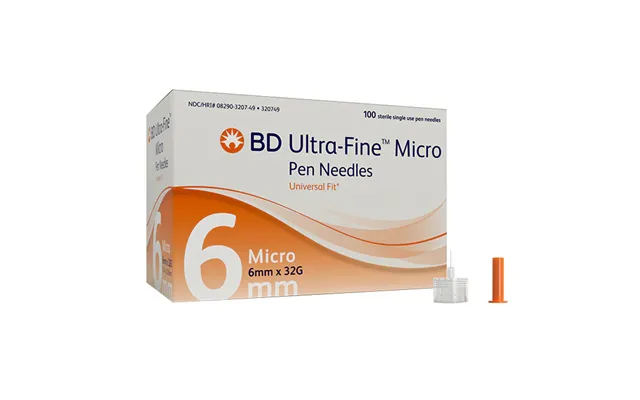 Bd Ultra-fine 32g 6mm Pen Needle