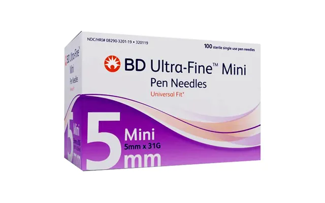 Bd Ultrafine Pen Needle 5mm 31g 3 16