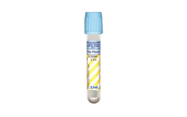 Bd Vacutainer Plus Plastic Citrate Tube - 13 X 75mm