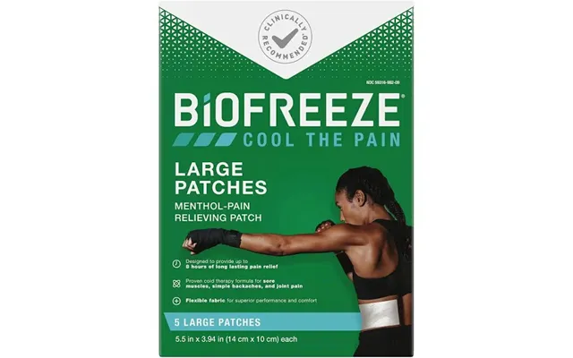 Biofreeze Large Patch 5ct