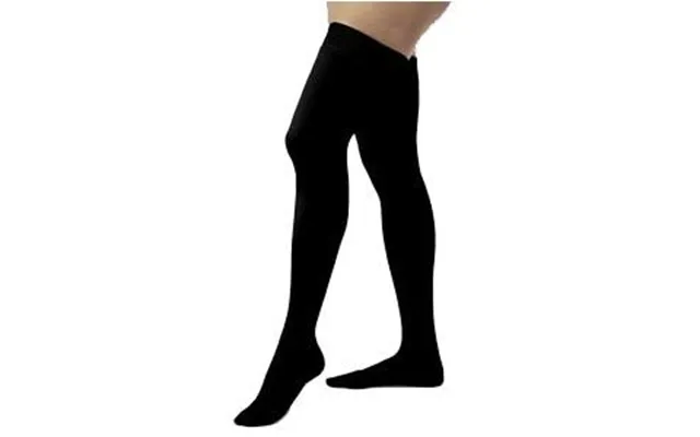 Bsn Jobstwomen's Opaque Thigh-high Firm Compression Stockings With Silicone Dot Band - Closed Toe