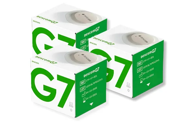 Bundle 3 Dexcom G7 Sensor Retail 1 Ea Stp-at-012