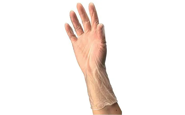 Cardinal Health Clear Vinyl Exam Gloves - Large