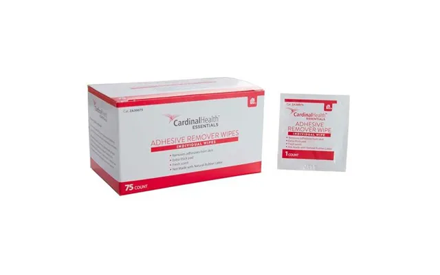 Cardinal Health Essentials Adhesive Remover Wipes, 1-1 4 X 3 - Replaces Item 6821480