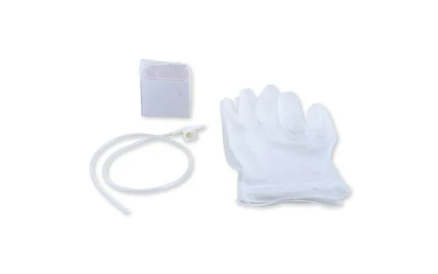 Cardinal Health Essentials Suction Catheter With Sleeve And Pop-up Cup - 8 Fr