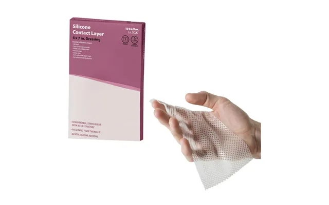Cardinal Health Silicone Contact Layer - 4 X 7