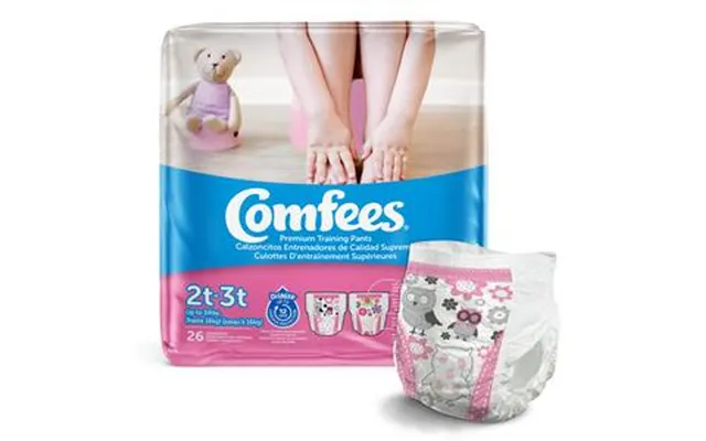 Comfees Girl Training Pants - Size 2t-3t