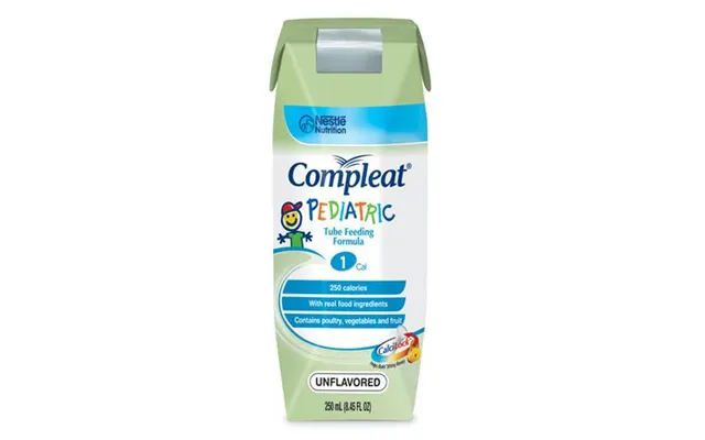 Compleat Pediatric Modified Tube Feeding Unflavored Food 8 Oz