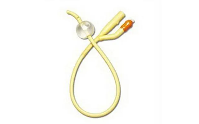 Coude 2-way Silicone-elastomer Coated Foley Catheter 16 Fr 5 Cc