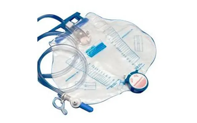 Curity Bedside Drainage Bag With Anti-reflux Chamber - Splashguard Ii Drain Spout 2000ml