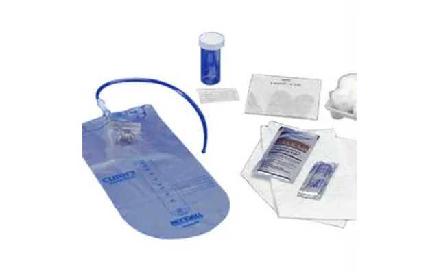 Curity Dover Closed Urethral Catheter Tray 14 To 16fr - Ultramer Red Rubber