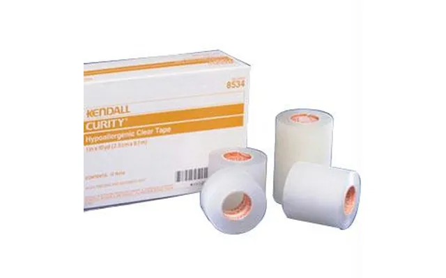 Curity Hypoallergenic Clear Tape 1 X 10 Yds.