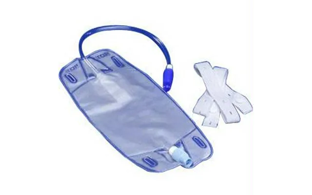 Curity Urine Leg Bag With Anti-reflux Valve - Pre-attached 12 Extension Tube