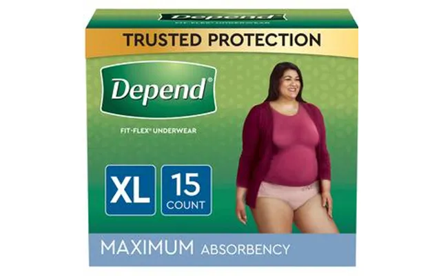 Depend Women's Fit-flex Max - Extra Large.