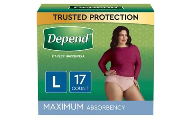 Depend Women's Fit-flex Max, Large. - Replaces 6951699