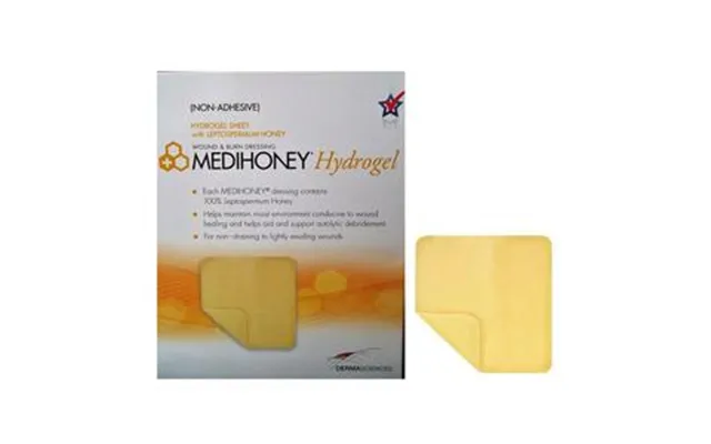 Derma Sciences Medihoneyhydrogel Non-adhesive Dressing - 4.3 X 4